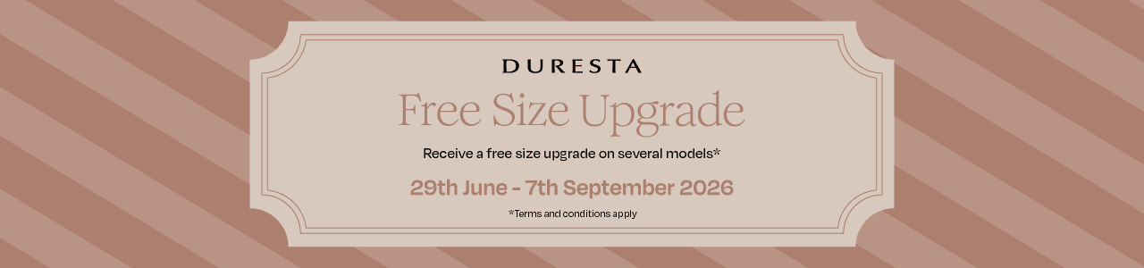 Duresta sofa size upgrade offer