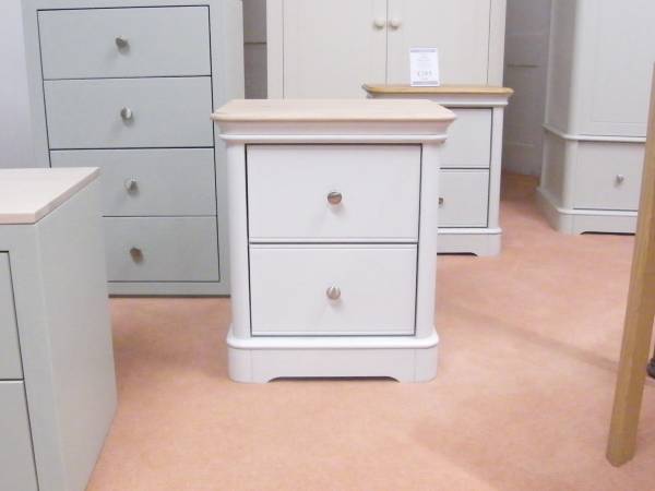 Capri Large 2 Drawer Bedside