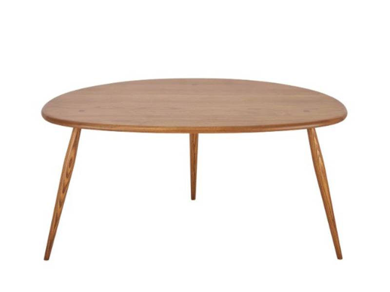 ercol pebble coffee table