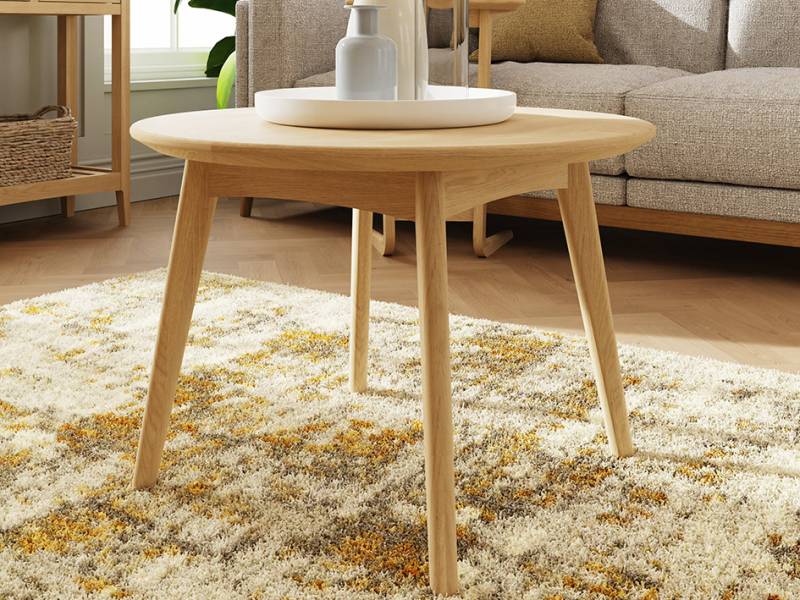 Hudson round coffee table