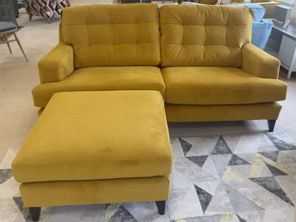 G Plan Vintage Amelia Large Sofa and Footstool