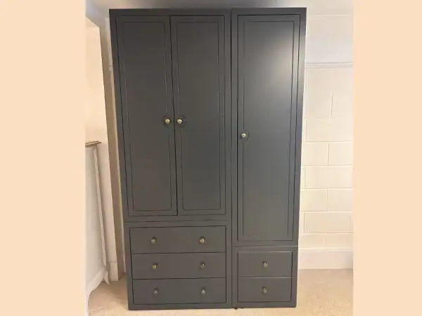 Florence single robe with 2 drawers