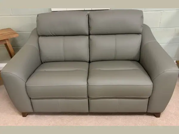 G Plam Monza 2 Seater Sofa in Leather