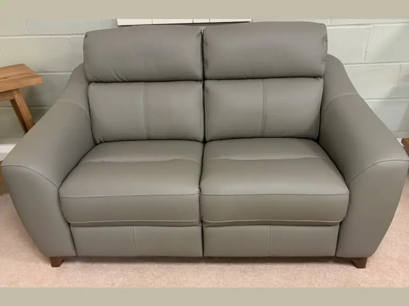 G Plam Monza 2 Seater Sofa in Leather