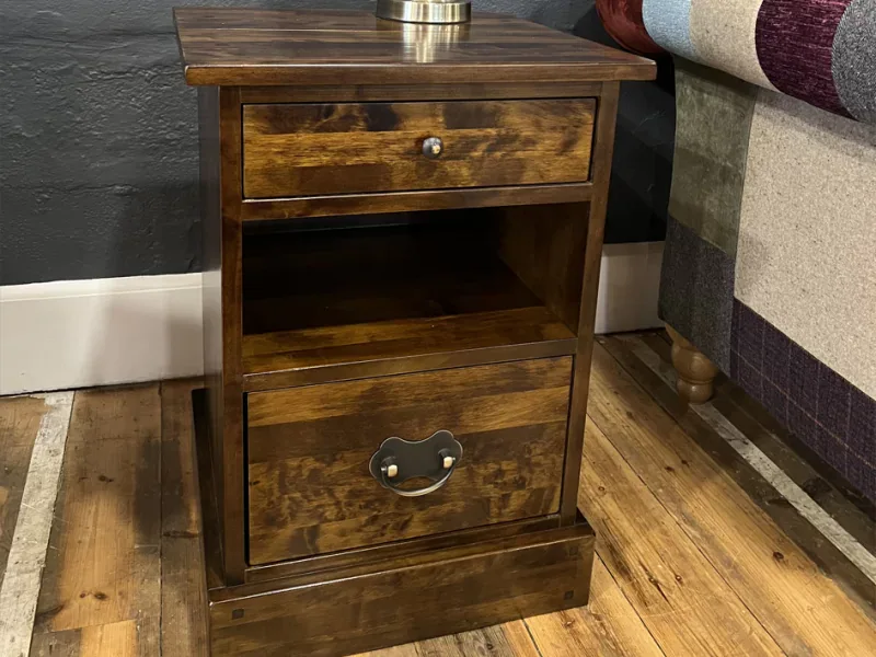 Laura Ashley Garret 2 Drawer Side Table