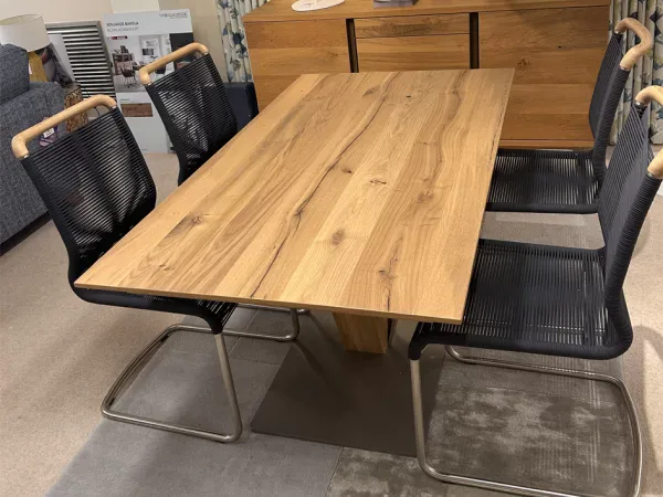 Venjakob Ara dining table and Erik dining chairs